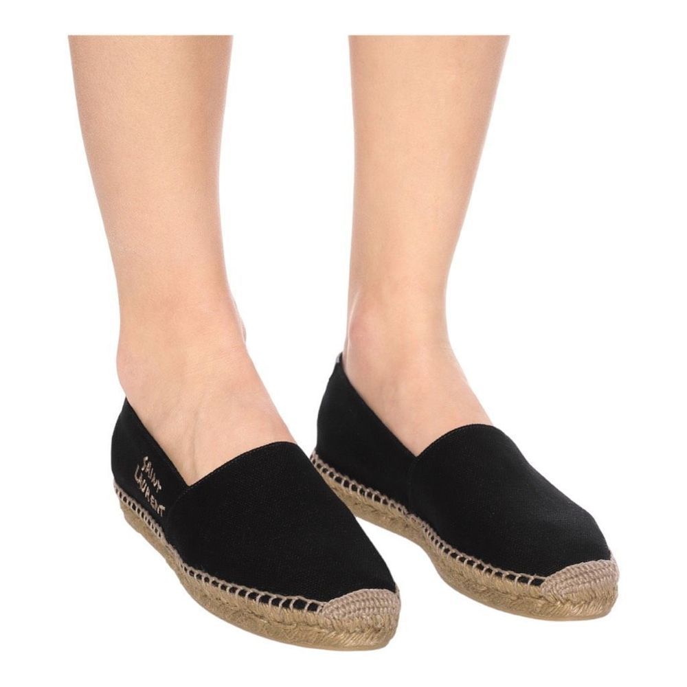 Saint Laurent Black Signature Espadrilles Size 40.5 (10.5) NIB - Picture 3 of 8